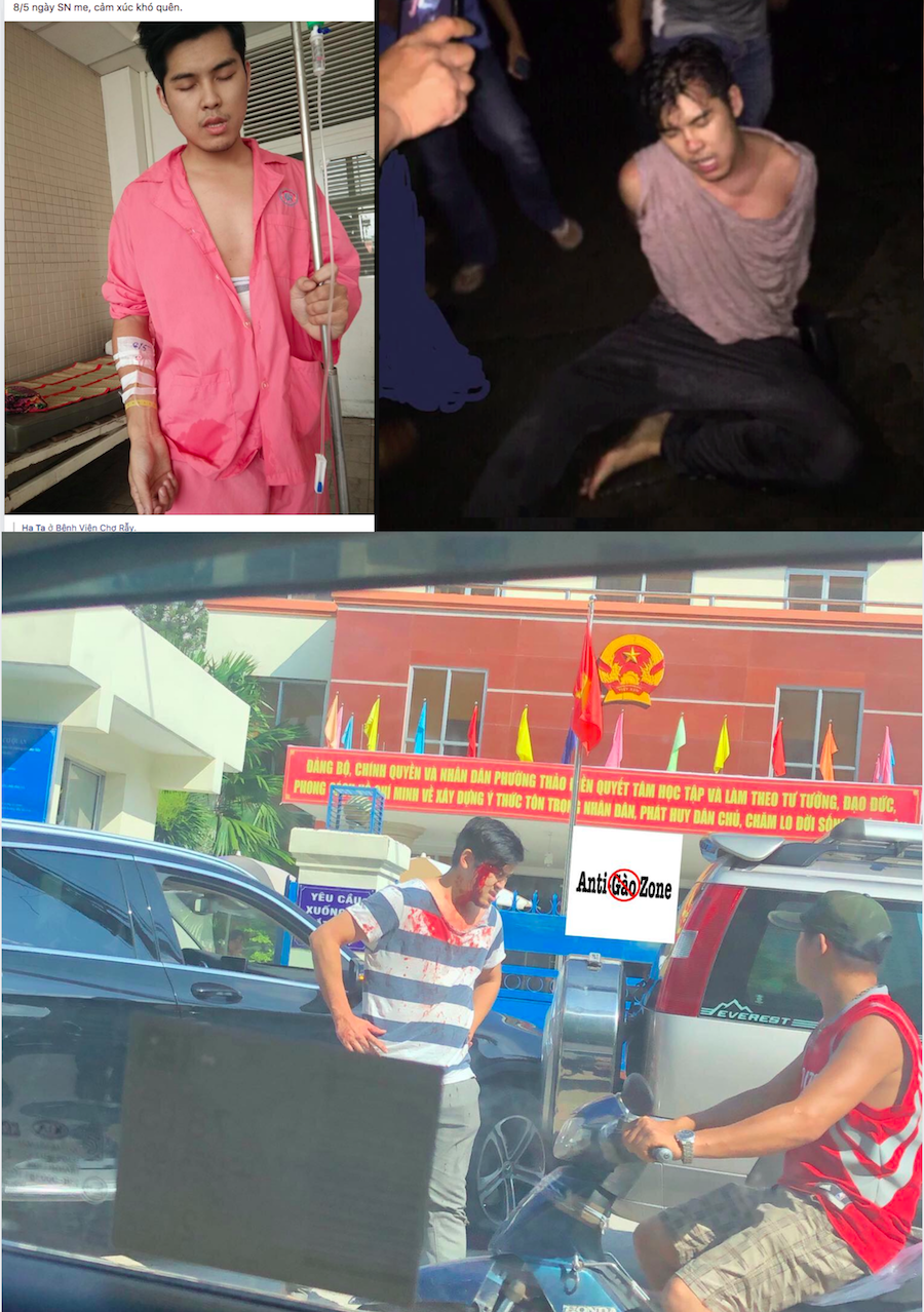 Hà Tuấn Tú tạt đầu xe tải gây tai nạn